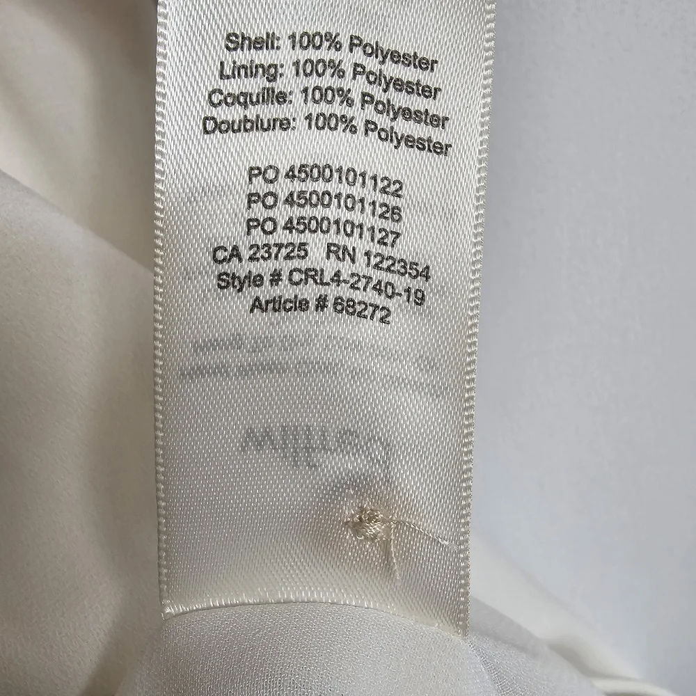 Aritzia Wilfred Cadence Blouse in White - Size M - Picture 8 of 8